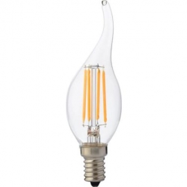 001-014-0004 4W E14 4200K LED SIJALICA FILAMENT FLAME-4 I 2700K